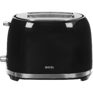 Тостер Centek СТ-1432 черный/стальной, 850 Вт, 2 слота