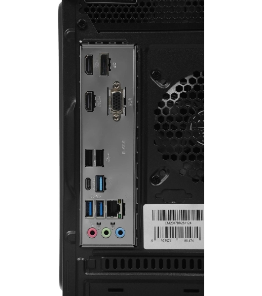 Компьютер Amur Нарвал B7I21 MT i3 12100 (3.3) 16Gb SSD 256Gb UHDG 730 FreeDOS GbitEth 400W мышь клавиатура черный (RUS) (2147002)