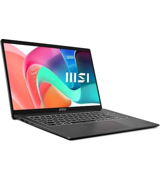 Ноутбук MSI Modern 15 F1MG-1099RU/15.6'/IPS/Intel Core 7 150U/16Gb/512Gb SSD/Intel Graphics/Windows 11 Pro/серый/1.7kg