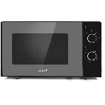 Микроволновая печь Vitek VT-MW2020 черный/хром, 20 л, 700 Вт, переключатели — поворотный механизм, фото 1