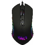 Комплект клавиатура+мышь Qumo Wartime проводной, USB, 3200 DPI, чёрный, фото2