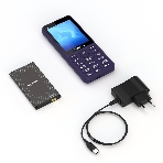 Мобильный телефон Maxvi C38 фиолетовый, фото12