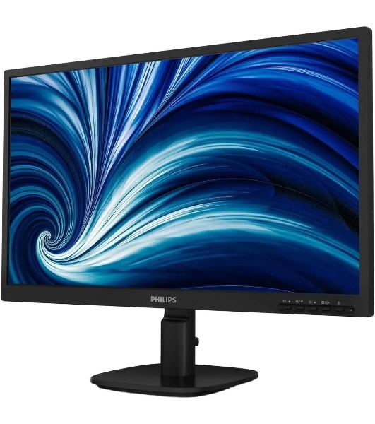 Монитор 23.8' Philips 24B2N2100L IPS 1920x1080, 100 Гц, 4 мс, 16:9, 250 кд/м², HDMI, VGA, 3.5 мм, Adaptive-Sync, черный