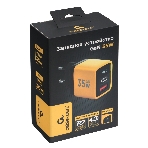 Сетевое зарядное устройство с дисплеем Cablexpert MP3A-PC-53, 35Вт GaN, QC3.0/PD3.0, 1хUSB, 1хType-C, желтый, коробка, фото5