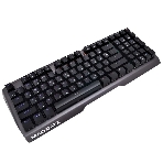 Клавиатура проводная игровая Mad Catz S.T.R.I.K.E. 13 US БЕЗ РУССКОЙ РАСКЛАДКИ черная (CHERRY MX RED Switch, 96 кл., RGB подсветка, USB), фото 1