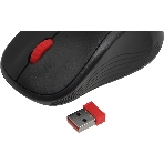 Мышь беспроводная Defender Bit MB-205 черный, 1200 dpi, радиоканал, USB, кнопки - 3, фото3