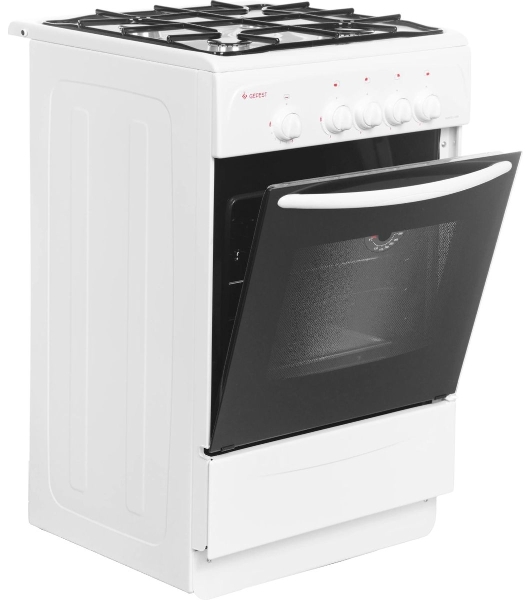 Плита газовая Gefest ПГ 3200-08 К35 белый, конфорок 4 шт, духовка 42 л, 50 см x 85 см x 53 см