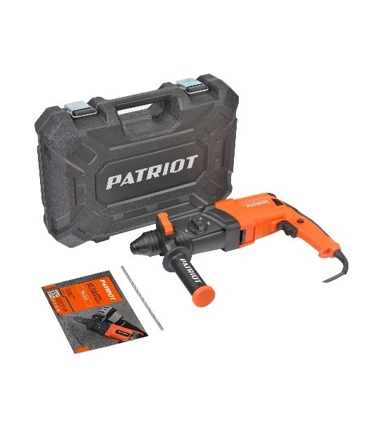 Перфоратор Patriot RH 243, SDS-plus, 770 Вт, 2,6 Дж, от сети