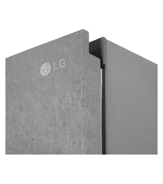 Холодильник LG GA-B509MCZL серый двухкамерный 277/107л морозилка снизу, No Frost