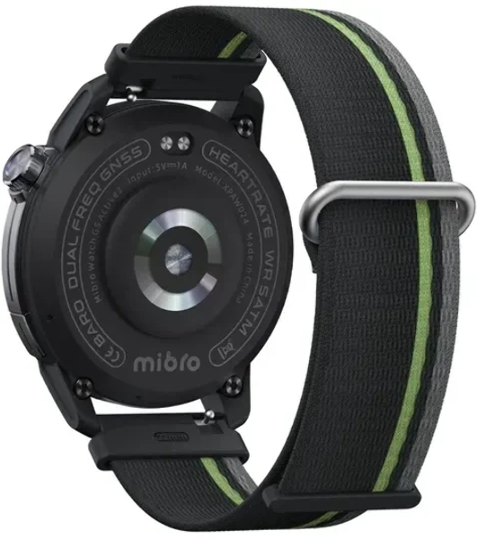 Умные часы Mibro GS Active2, 1.32' AMOLED, Bluetooth, NFC, WR50, темно-серый