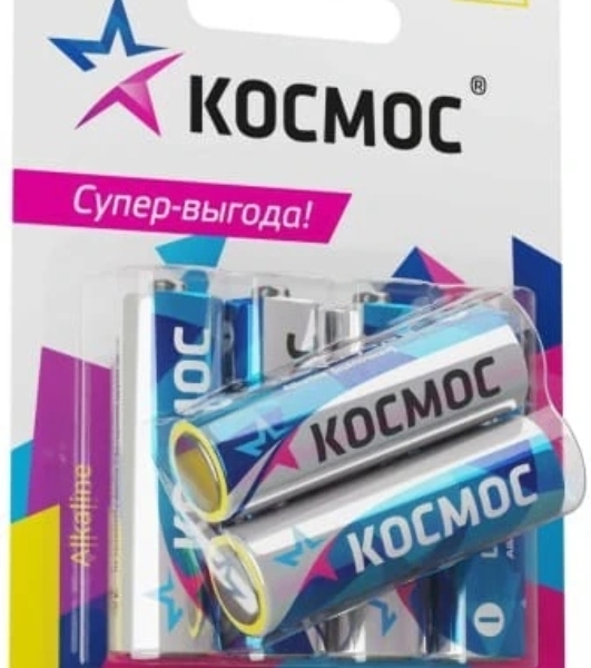 Элемент питания Космос алкалиновый AA/LR06 BP-6 (блист.6шт)