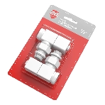 Набор дизайн-вентилей Royal Thermo CUBE, угловой (белый) 1/2', фото8