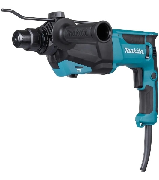 Перфоратор Makita HR2670, SDS-plus, 800 Вт, 3 Дж, от сети