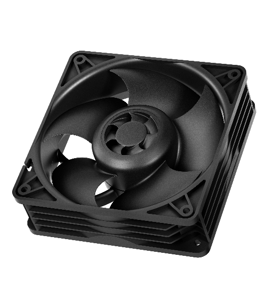 Вентилятор для корпуса Arctic S12038-4K черный, 120 мм, 4000 об/мин, 4 pin