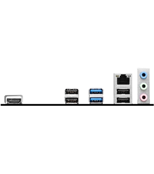 Материнская плата MSI PRO H610M-S DDR4, LGA 1700, Intel H610, 2xDDR4, 2xSATA, 1xM.2, 1xPCIe 4.0 x16, 1xPCIe 3.0 x1, 1xHDMI, 1x1Gb LAN, 4xUSB 2.0, 2xUSB 3.2 Gen 1, 3x3.5 мм, 7.1, Micro-ATX