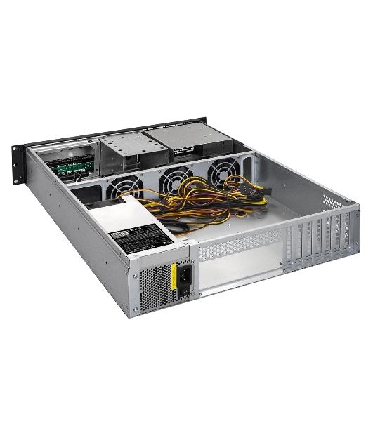 Серверный корпус ExeGate Pro 2U550-06/2U2088 (RM 19', высота 2U, глубина 550, БП 2U-1000ADS, USB+USB 3.0)