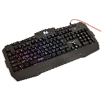 Комплект клавиатура+мышь Qumo Wartime проводной, USB, 3200 DPI, чёрный, фото4