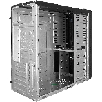 Компьютерный корпус Miditower ExeGate UN-604-UNS350 (ATX, БП UNS350 с вент. 12см, 2хUSB+2хUSB 3.0, аудио, черный), фото2