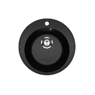 Мойка кухонная PRACTIK PR-M 475-004 черный оникс