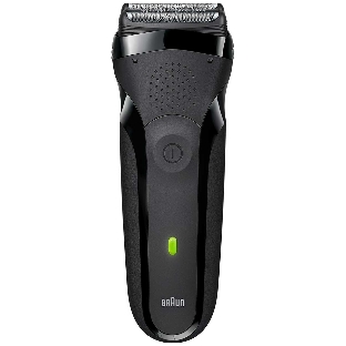 Электробритва Braun S3 300BT черная сухое бритье с триммером для бороды тип 5408