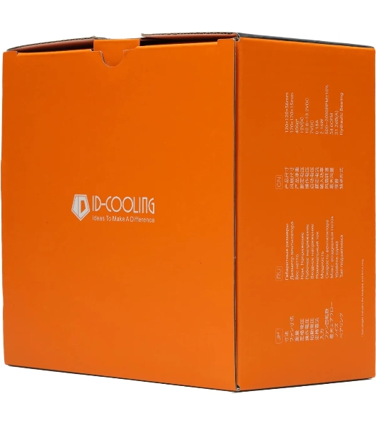Кулер для процессора ID-COOLING IS-50X-V3 черный 120мм алюминий/медь 2000rpm 31.2db 4-pin 130W 56мм