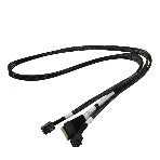 Кабель Broadcom 05-60003-00 Slimline SASx8 (SFF8654) -to- 2 SAS HD x4 (SFF8643)+ SFF9402, 1M, фото4