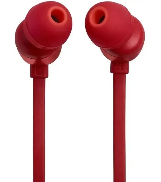 Проводные наушники JBL Tune 310C красный, внутриканальные, USB Type-C