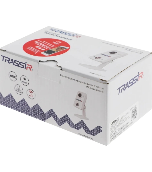 Видеокамера IP Trassir TR-D7121IR1W 2.8-2.8мм цветная