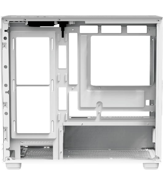 Компьютерный корпус Case Ocypus Gamma C52 WH mATX / win / white / no PSU / Tempered Glass