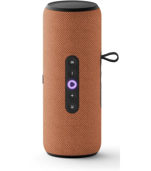 Умная колонка Яндекс Станция Стрит, 30Вт, компактная, 2 динамика, Wi-Fi, Bluetooth 5.0, Алиса, оранжевый