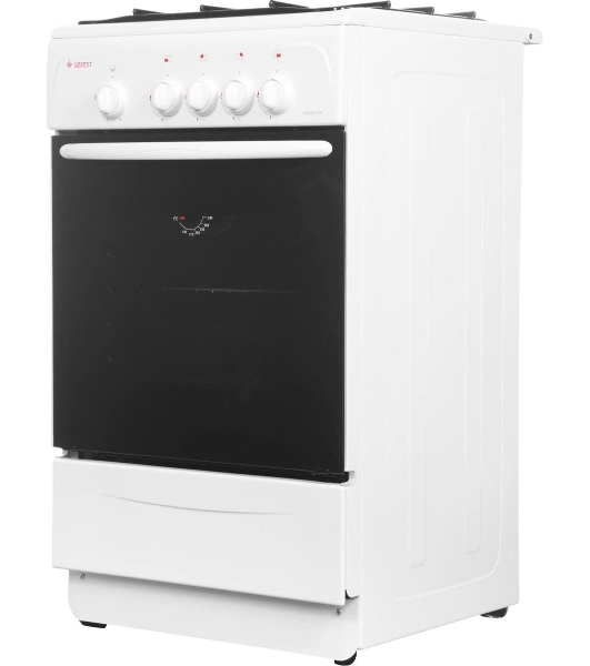 Плита газовая Gefest ПГ 3200-08 К35 белый, конфорок 4 шт, духовка 42 л, 50 см x 85 см x 53 см
