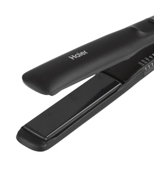 Выпрямитель для волос Haier HHS-604 черный, 25 мм, 180-220 °C, 3 режима