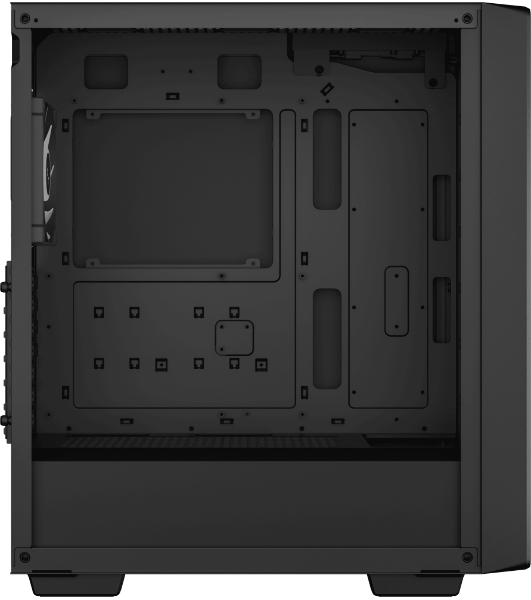 Компьютерный корпус MidiTower Deepcool CC560 A-RGB черный (ATX, без БП, ARGB, USB3.2 Type-A+USB 2.0 Type-A) (R-CC560-BKTAA4-G-2)