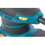 Шлифмашина эксцентриковая FIT OS-350, 350 Вт, 3000-13000 об/мин, 125 мм, 1,5 кг, липучка, пластик. контейнер, коробка, фото6