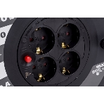 Удлинитель на катушке 4х30 м 2P+PE 10А УК30 с термозащ. 3х1.0 кв.мм GENERICA IEK WKP10-10-04-30-G, фото2