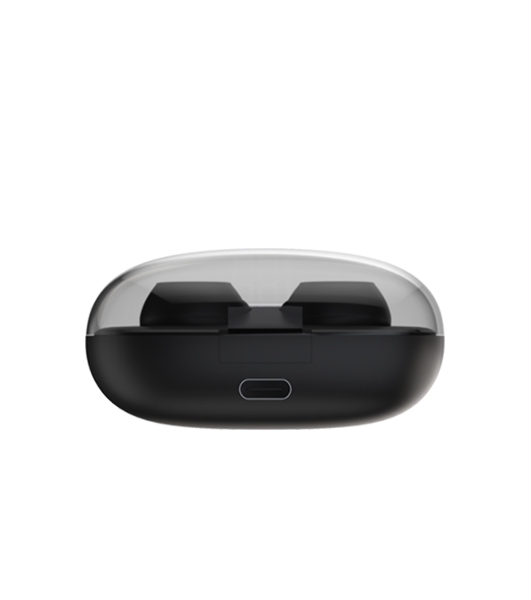 Беспроводные наушники Maxvi MHF-109BT черные TWS\капли\LCD\Sensor\200 мАч\5.2\кабель Type-C