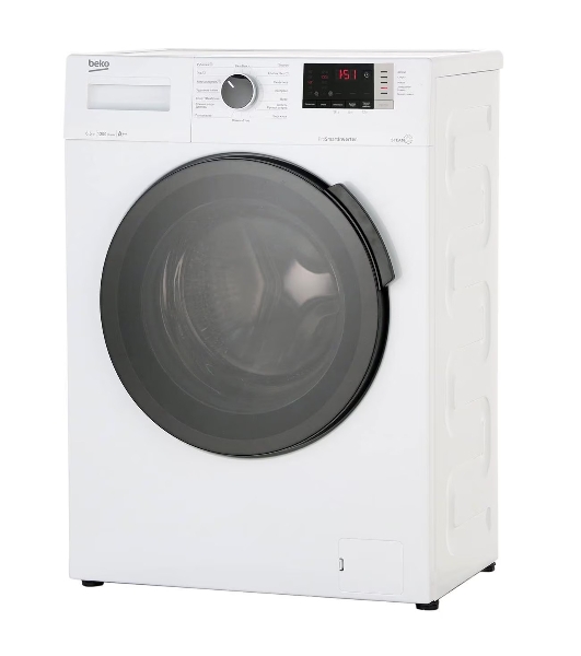 Стиральная машина Beko WSPE 6H612W белый, загрузка фронтальная 6,5 кг, 1200 об/мин., класс: А++