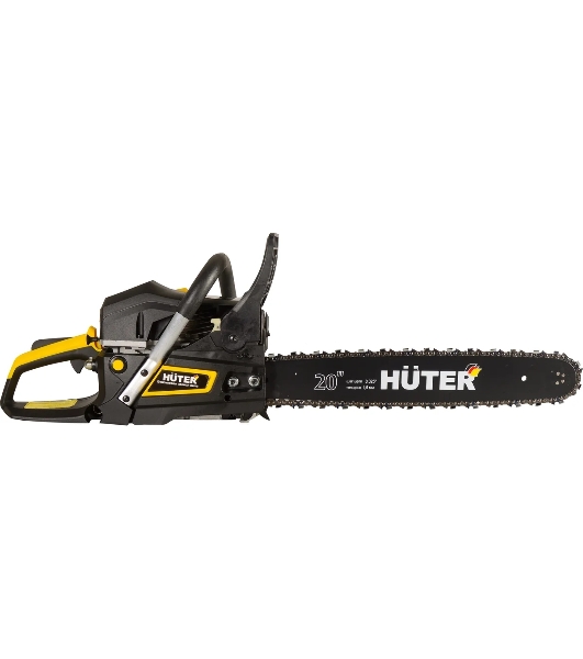 Бензопила Huter BS-52 70/6/32.4 квт, 52 см3, бак 0,55 л, антивиб. система, шина 50 см/20', 7,5 кг