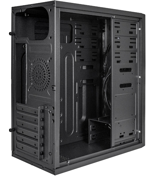 Компьютерный корпус Miditower ExeGate XP-340U-UNS350 (ATX, БП UNS350 с вент. 12см, 1хUSB/2хUSB 3.0, аудио)
