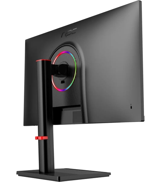 Монитор 27' NPC MD2707-K IPS 1920x1080, 240 Гц, 1 мс, 16:9, 250 кд/м², 2xHDMI, 1хDP, черный/красный