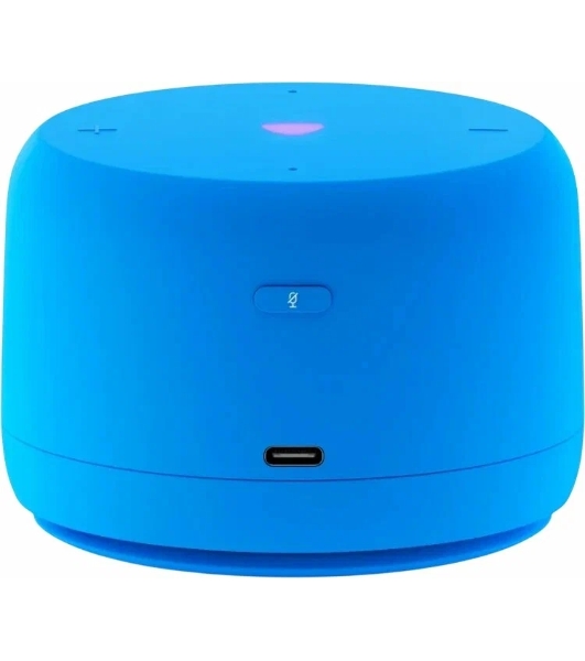 Умная колонка Яндекс Станция Лайт 2, 6Вт, компактная, 1 динамик, Matter, Wi-Fi, Bluetooth 5.0, Алиса, синий