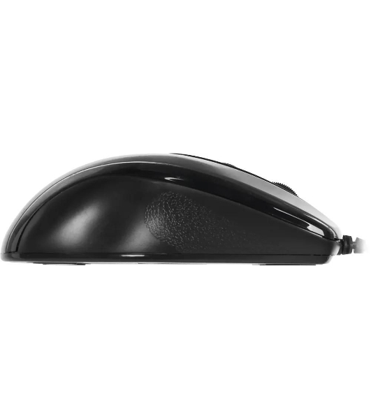 Мышь проводная A4Tech N-708X серый глянец/черный, 1600 dpi, USB, кнопки - 6
