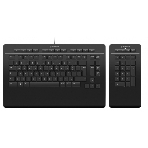Клавиатура проводная 3Dconnexion 3DX-700092 Keyboard Pro with Numpad проводная USB черный, фото 1