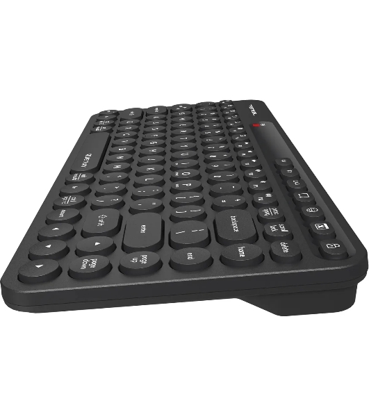 Клавиатура беспроводная A4Tech Fstyler FBK36C AS, USB, Bluetooth/Радиоканал, черный