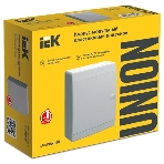 Корпус пластиковый IEK UNION Compact UIC-KP13-N-18-41-K01 ЩРН-П-18 IP41 белая дверь, фото2
