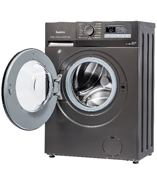 Стиральная машина БИРЮСА WM-ML612/10 DM серый, загрузка фронтальная 6 кг, 1200 об/мин., класс: A+++