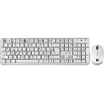 Комплект клавиатура+мышь Defender Milan C-992 беспроводной, USB, 1000 DPI, белый, фото 1