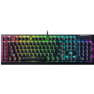Клавиатура Razer BlackWidow V4 X Green Switch проводная, USB Type-A, чёрный (РУ раскладка)