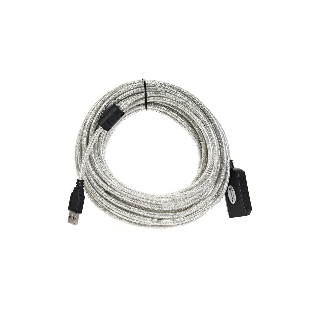 Кабель VCOM VUS7049-10M USB2.0-repeater, удлинительный активный Am-->Af 10м
