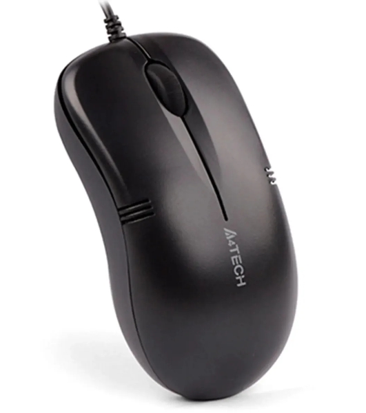 Мышь проводная A4Tech OP-560NUS черный, 1200 dpi, USB, кнопки - 3